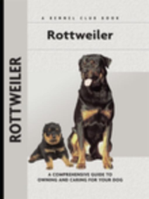 Title details for Rottweiler by Wilhelm Jonas - Available
